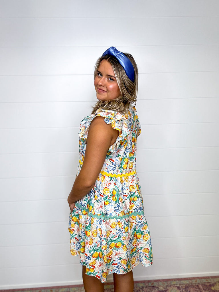 Citrus Pop Dress Clothing Joy Joy   