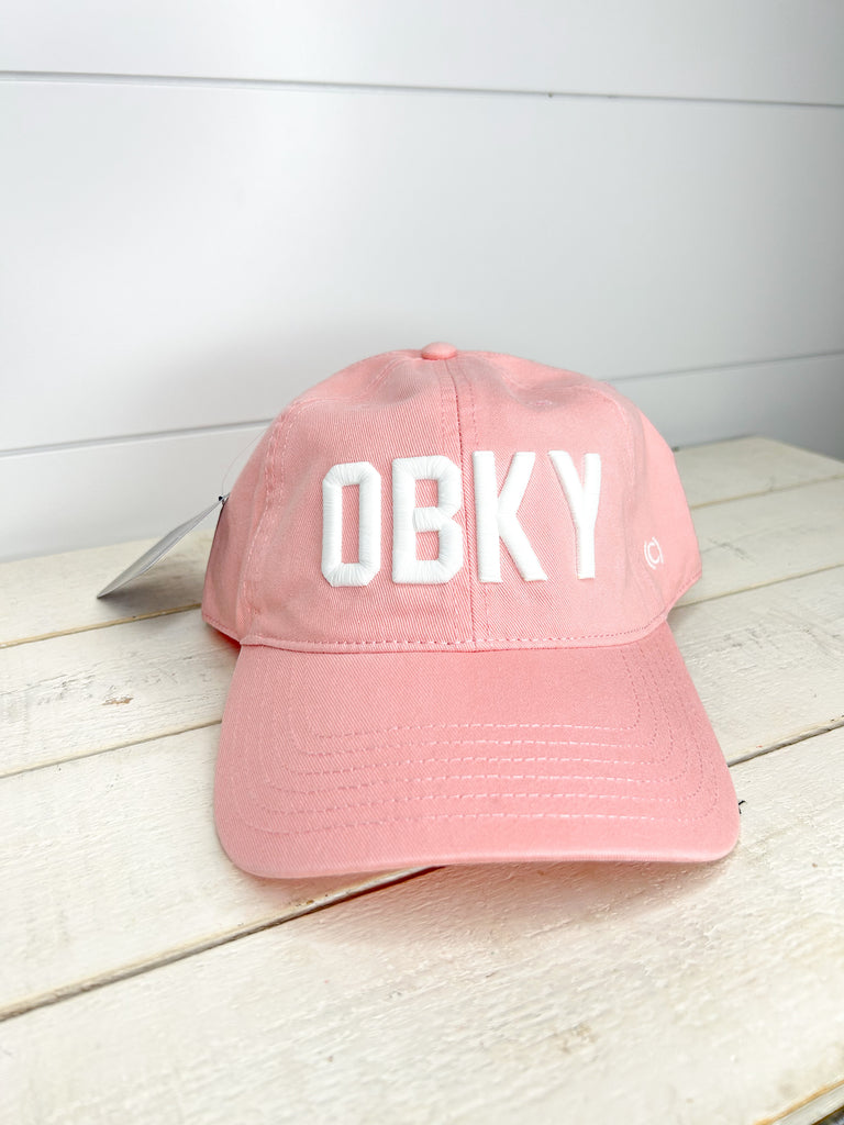 OBKY Hat Accessories Peacocks & Pearls Pink  