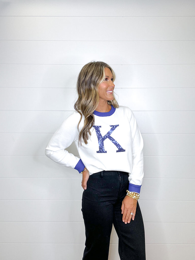 Oh Hey Game Day Sweater Clothing Peacocks & Pearls   
