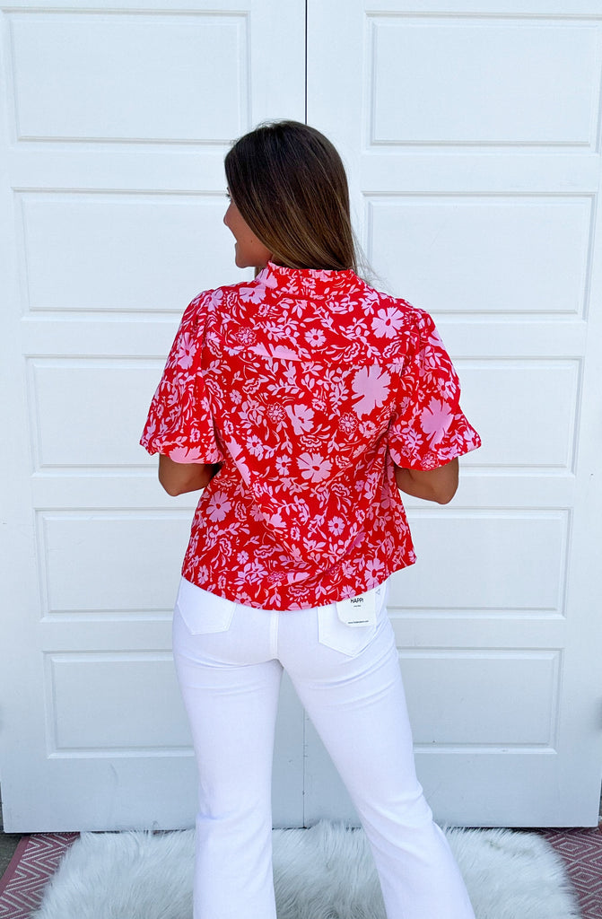 The Carolina Blouse Clothing Peacocks & Pearls   