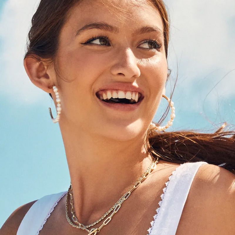 Jovie Beaded Hoop Jewelry Kendra Scott   