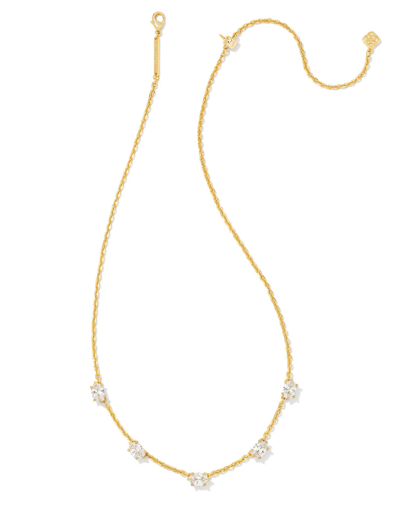 Cailin Crystal Strand Necklace Jewelry Kendra Scott Gold  