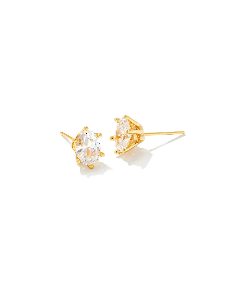 Cailin Stud Jewelry Kendra Scott Gold  