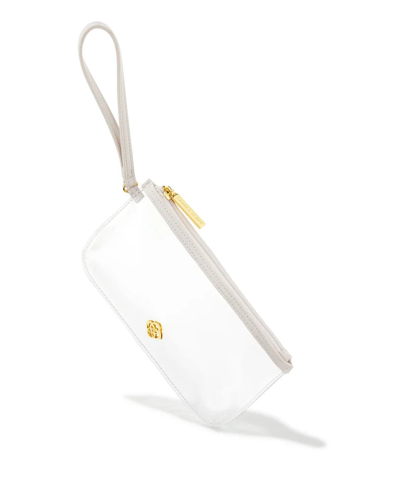 Clear Wristlet Bags Kendra Scott Clear  