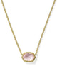 Daphne Frame Pendant Necklace Jewelry Kendra Scott Light Pink MOP