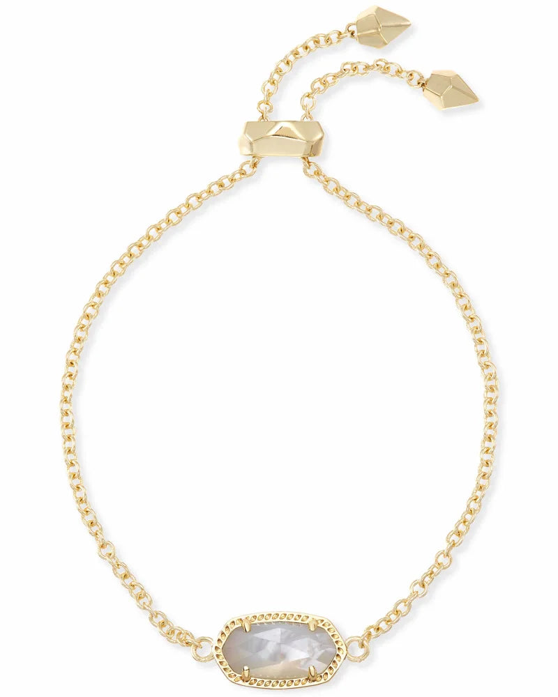 Elaina Bracelet Jewelry Kendra Scott Gold Mother of Pearl  
