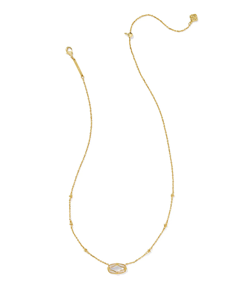 Elisa Lattice Frame Necklace Jewelry Kendra Scott