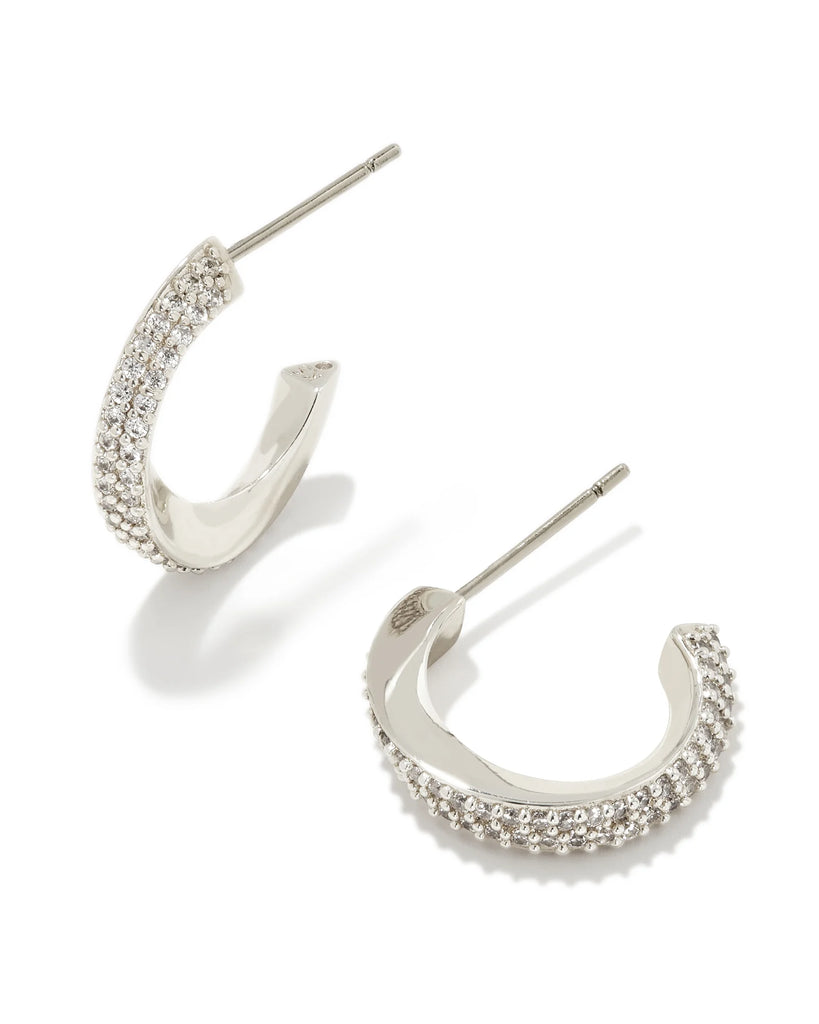 Ella Huggie Jewelry Kendra Scott Silver  