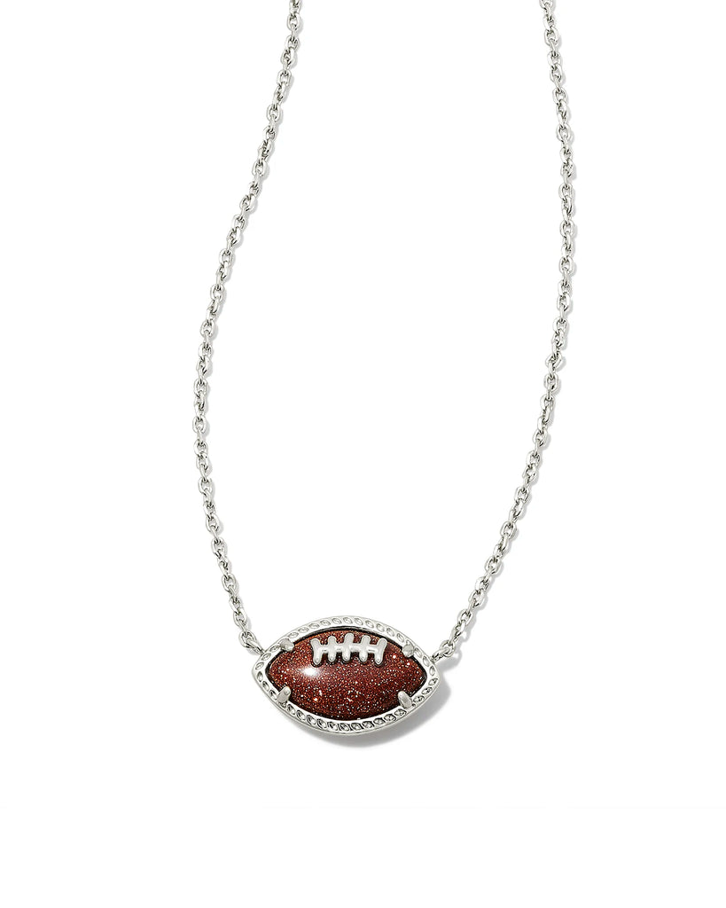 Football Pendant Jewelry Kendra Scott Silver  