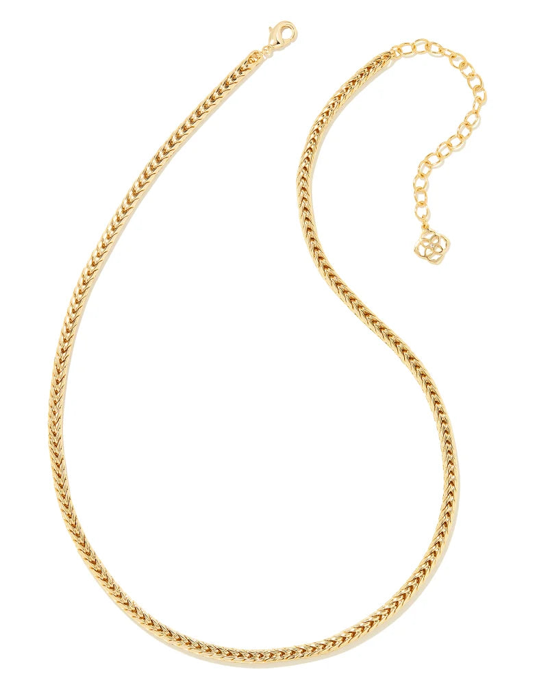 Kinsley Chain Necklace Jewelry Kendra Scott Gold  