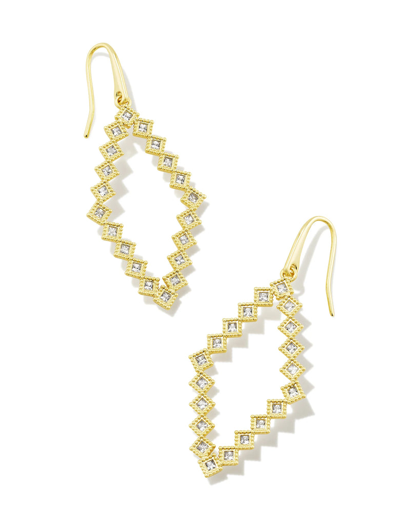 Kinsley Open Frame Jewelry Kendra Scott Gold  