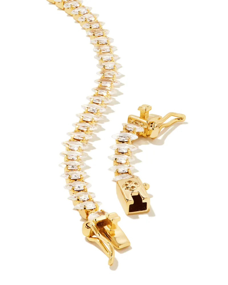 Larsan Adjustable Tennis Necklace Jewelry Kendra Scott   