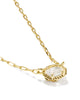 Mini Elisa Luxe Short Pendant Necklace Jewelry Kendra Scott
