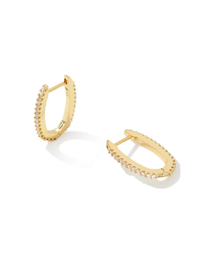 Murphy Pave Huggie Jewelry Kendra Scott Gold  