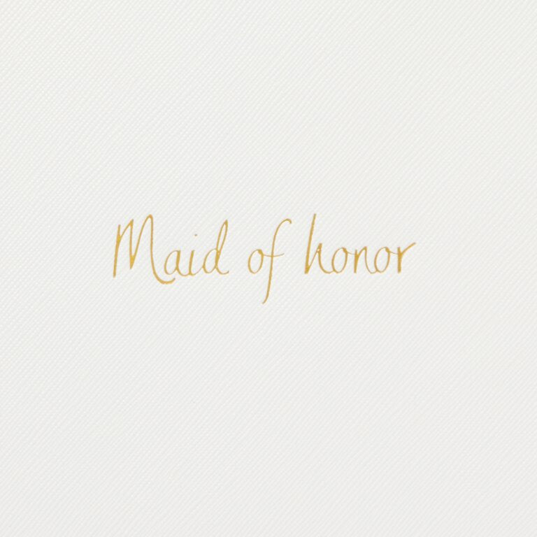 White Maid of Honor Pouch Bags Katie Loxton White  