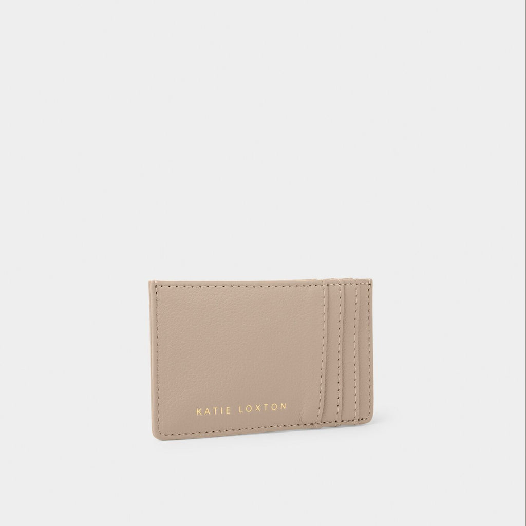 Laila Slim Cardholder Peacocks & Pearls Owensboro Light Taupe