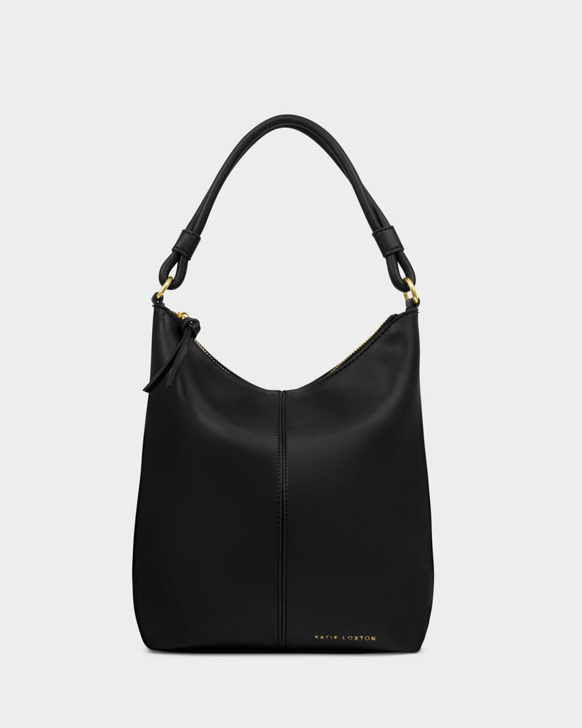 Hallie Satchel Bag Accessories Katie Loxton Black