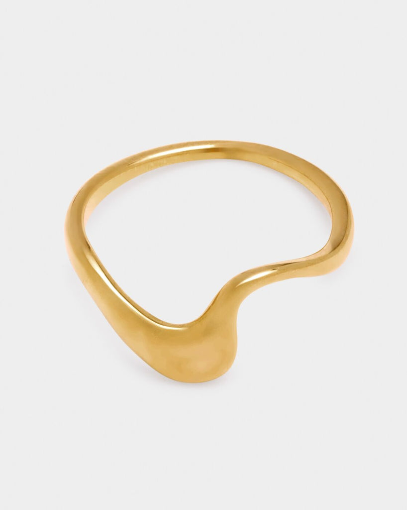 Marina Wave Ring Jewelry Katie Loxton