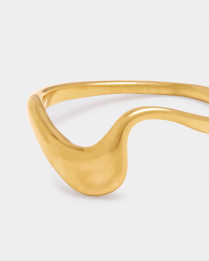 Marina Wave Ring Jewelry Katie Loxton