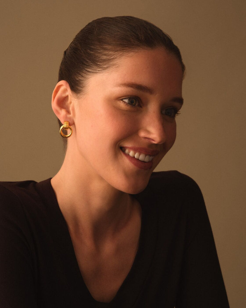 Demi Oversized Stud Earrings Jewelry Katie Loxton