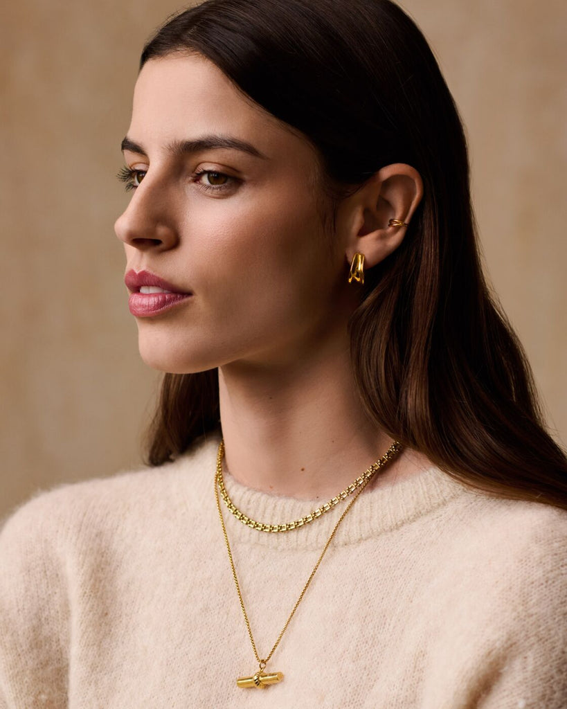 Molten Luxe Hoop Earrings Jewelry Katie Loxton