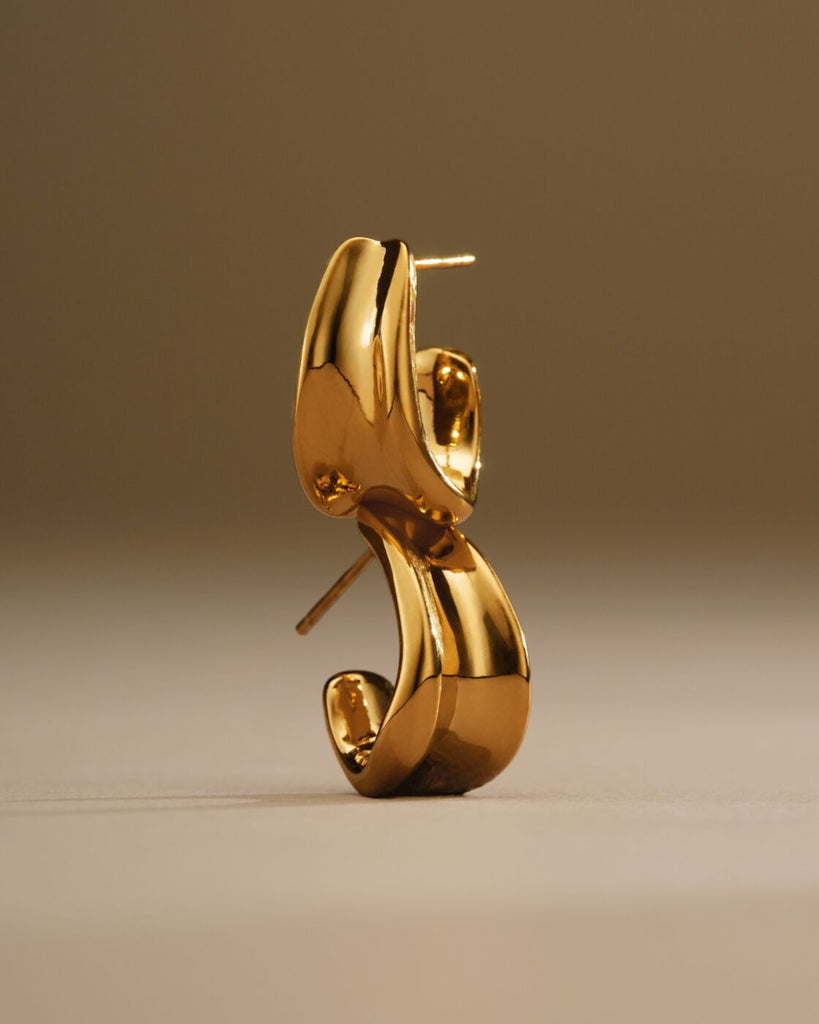 Molten Luxe Hoop Earrings Jewelry Katie Loxton