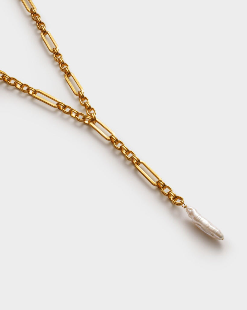 Allure Pearl Lariat Necklace Jewelry Katie Loxton