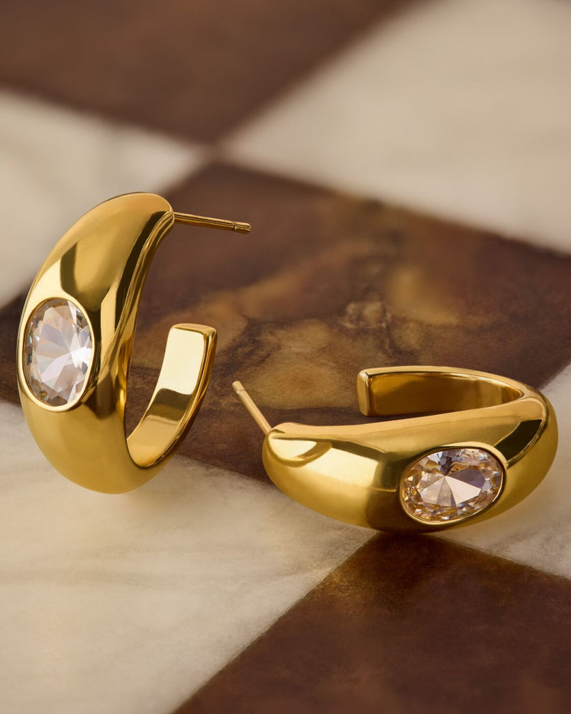 Ayla Hoop Earrings Jewelry Katie Loxton