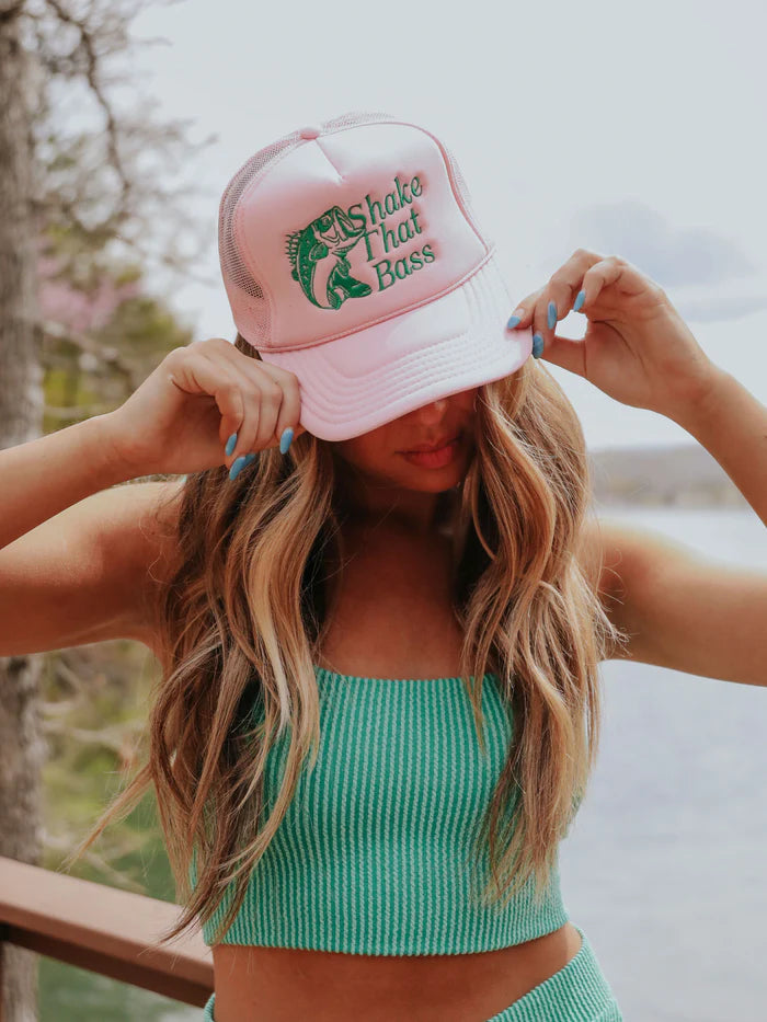Shake That Bass Trucker Accessories Peacocks & Pearls   