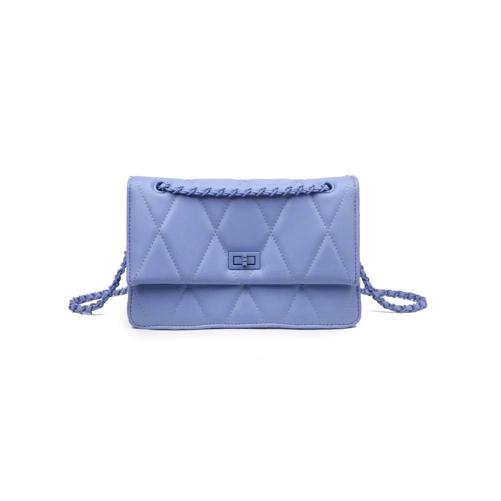 Yelena Crossbody Accessories Peacocks & Pearls Periwinkle  