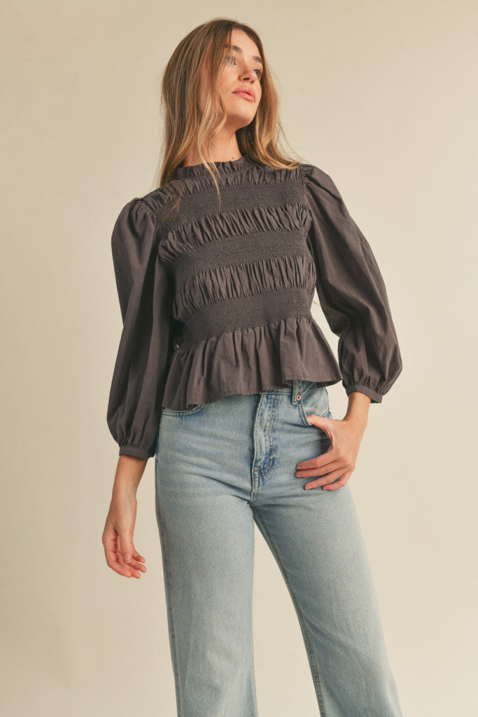 Tried Your Best Blouse Clothing Peacocks & Pearls   