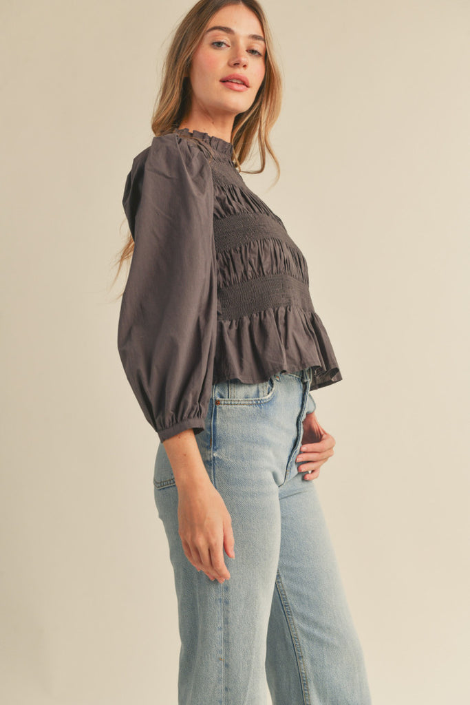 Tried Your Best Blouse Clothing Peacocks & Pearls   