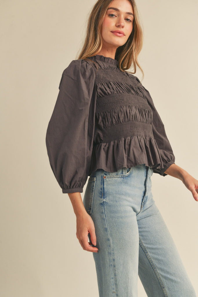 Tried Your Best Blouse Clothing Peacocks & Pearls   