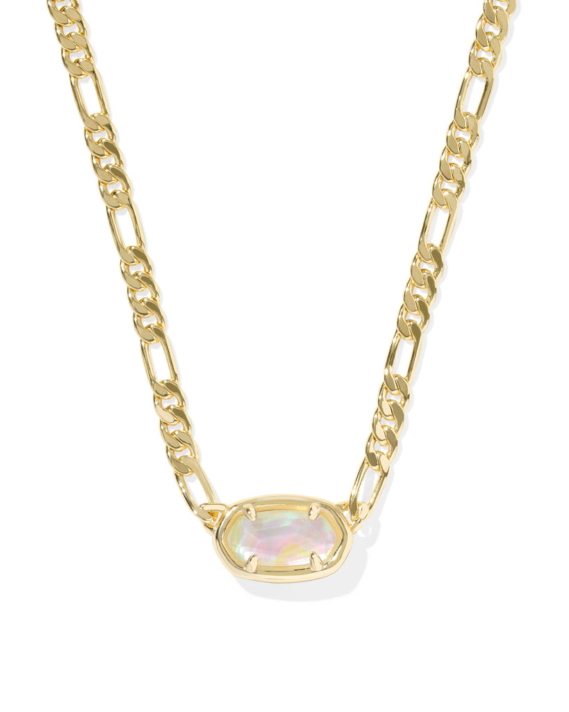 Elisa Figaro Pendant Jewelry Kendra Scott Gold Iridescent Abalone