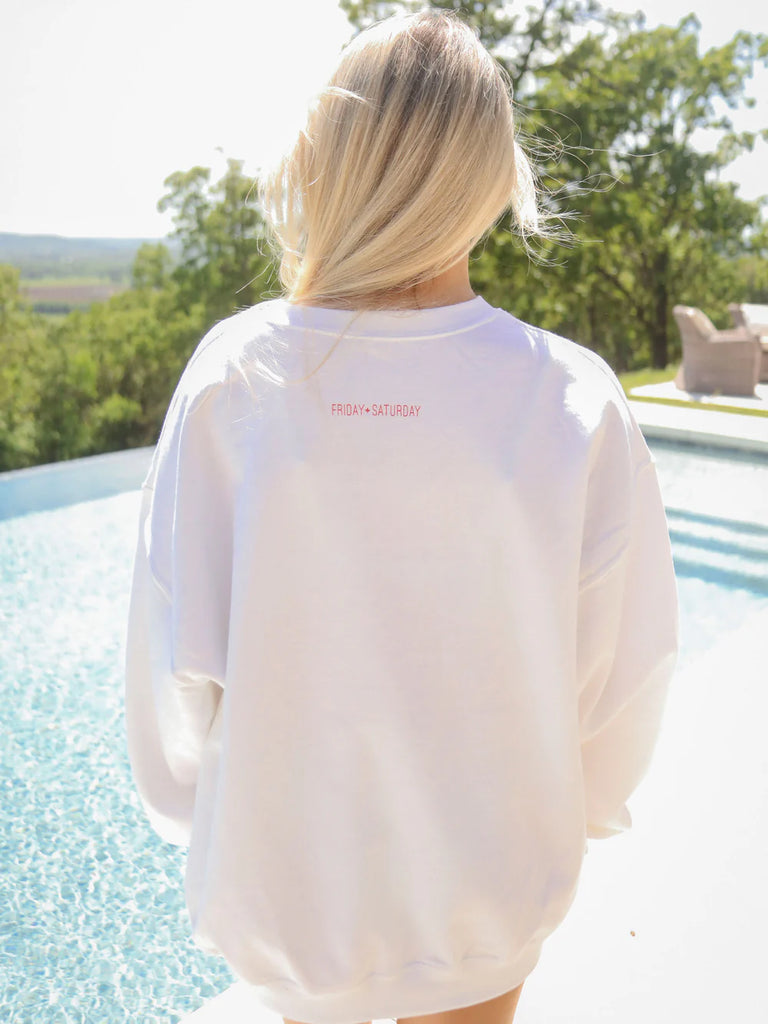 Out of the Office Sweatshirt Sale Peacocks & Pearls