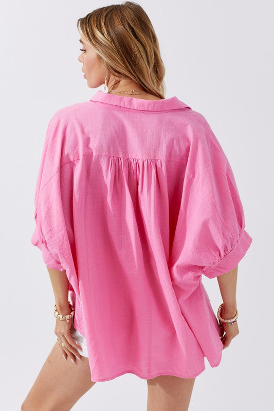 Sunny Days Button Down Clothing Peacocks & Pearls   