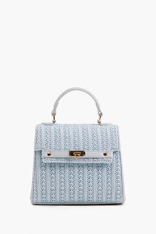 Something Blue Bag Bags Peacocks & Pearls   