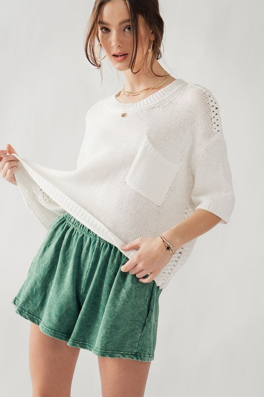 Spring Sweater Season Clothing Peacocks & Pearls Ivory S 
