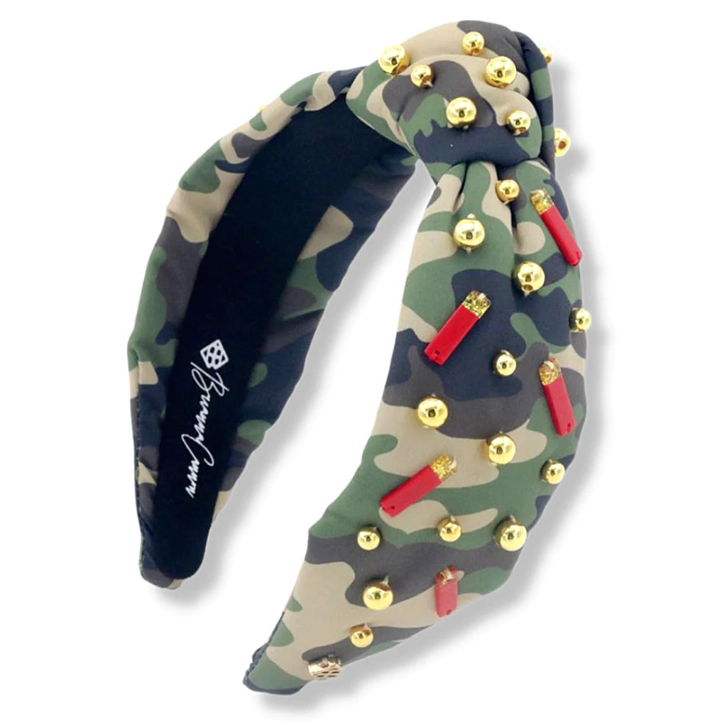 Camo & Ammo Headband Accessories Brianna Cannon Green  