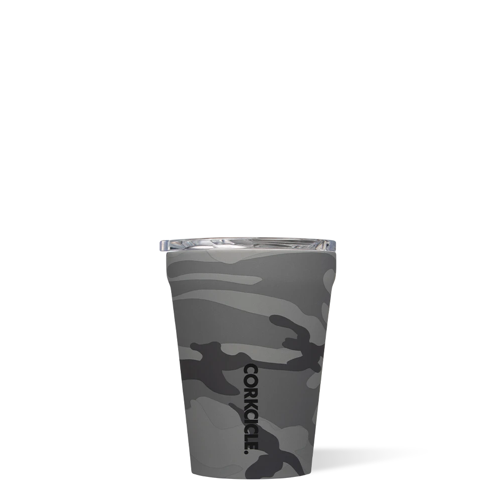 12 oz Tumbler Accessories Corkcicle Grey Camo  