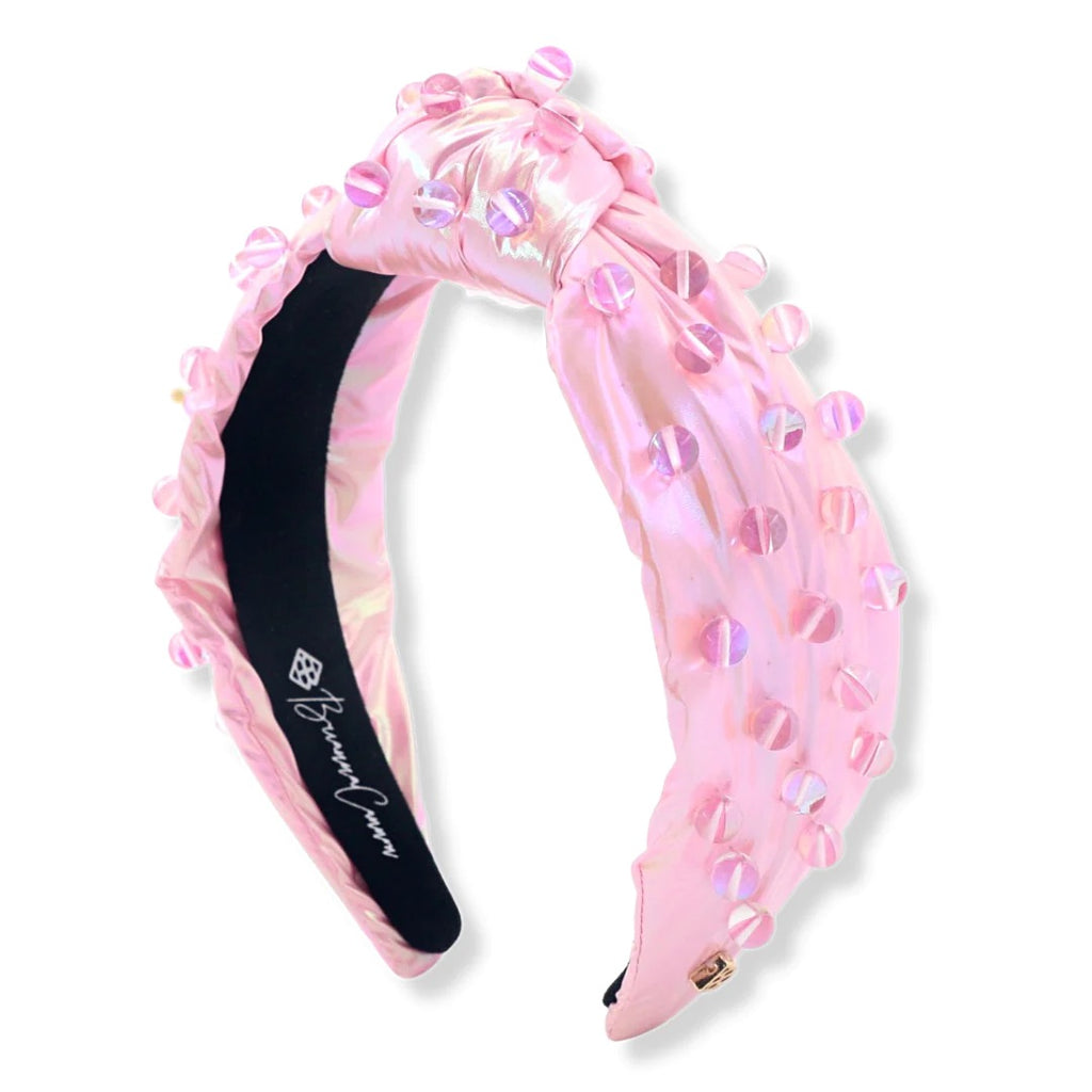 Iridescent Headband Accessories Brianna Cannon Pink  
