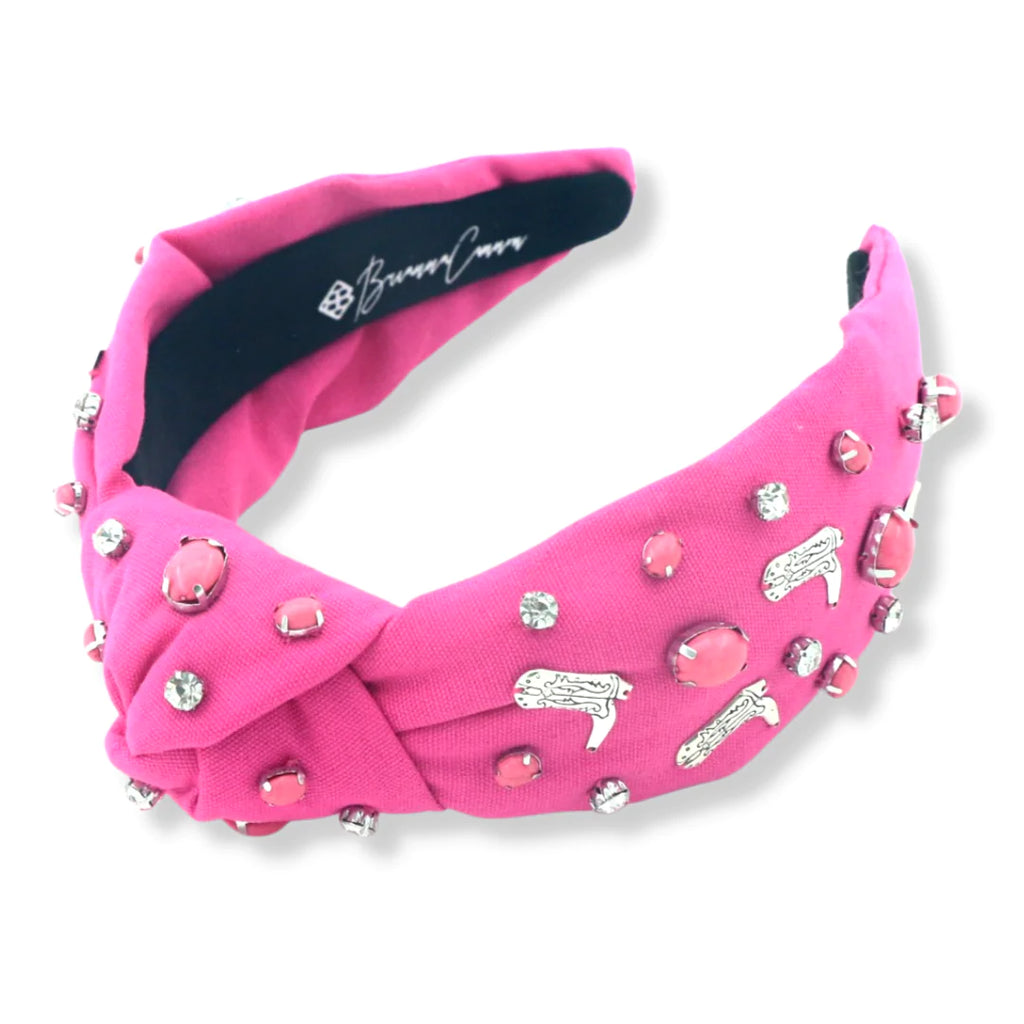 Let's Go Girls Headband Accessories Brianna Cannon Hot Pink  