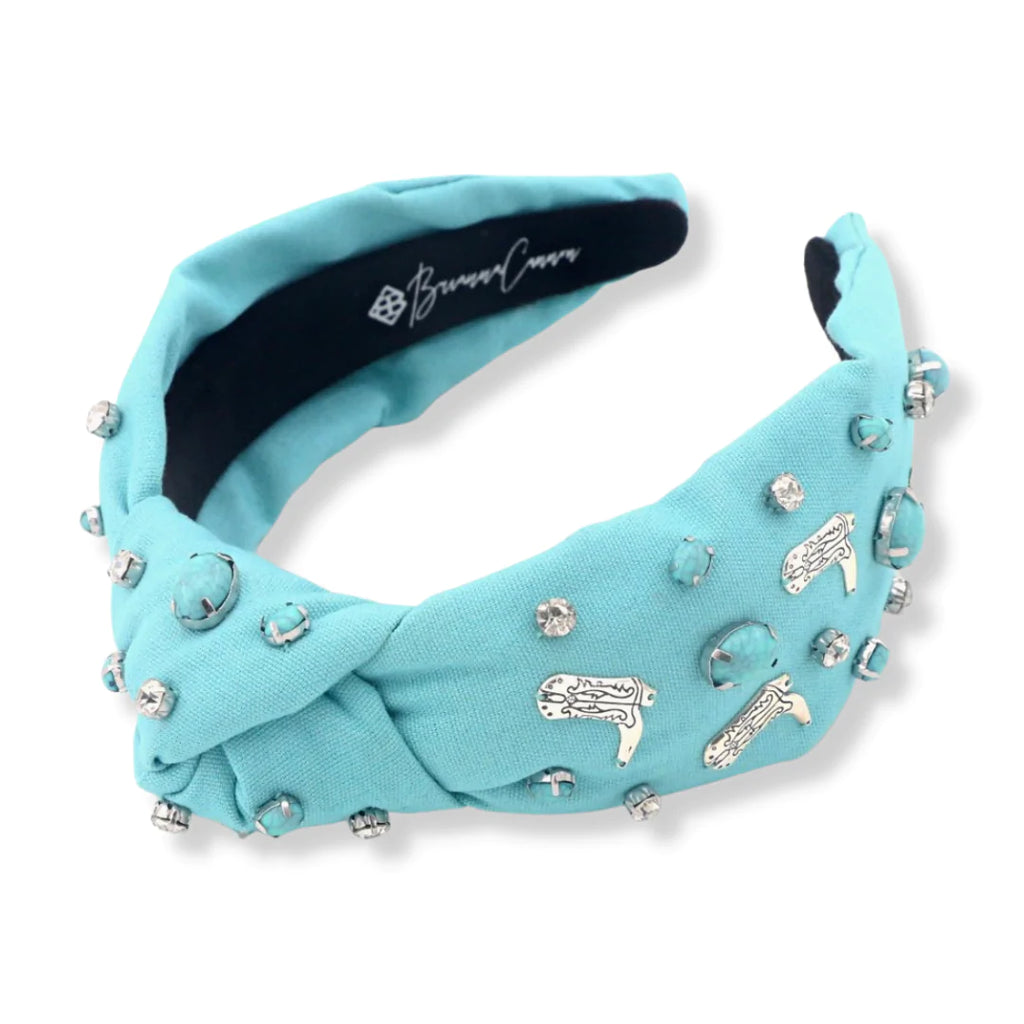 Let's Go Girls Headband Accessories Brianna Cannon Turquoise  