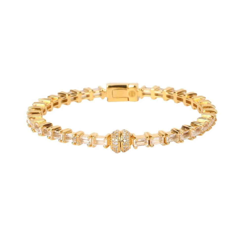 Crystal Aurora Bracelet Jewelry BuDhaGirl Gold  