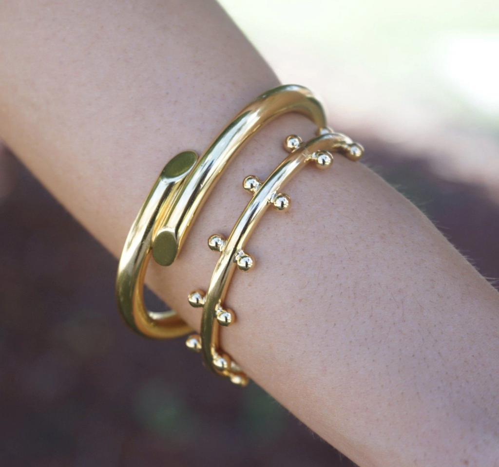 Cindy Studded Cuff Jewelry Sahira   