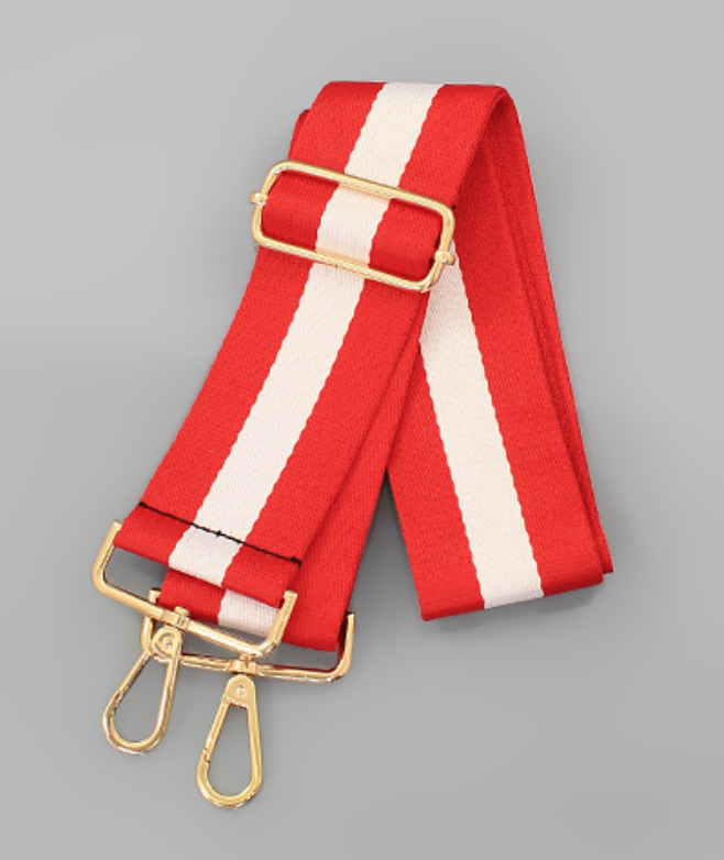 Game Day Bag Strap Bags Golden Stella Red & White  