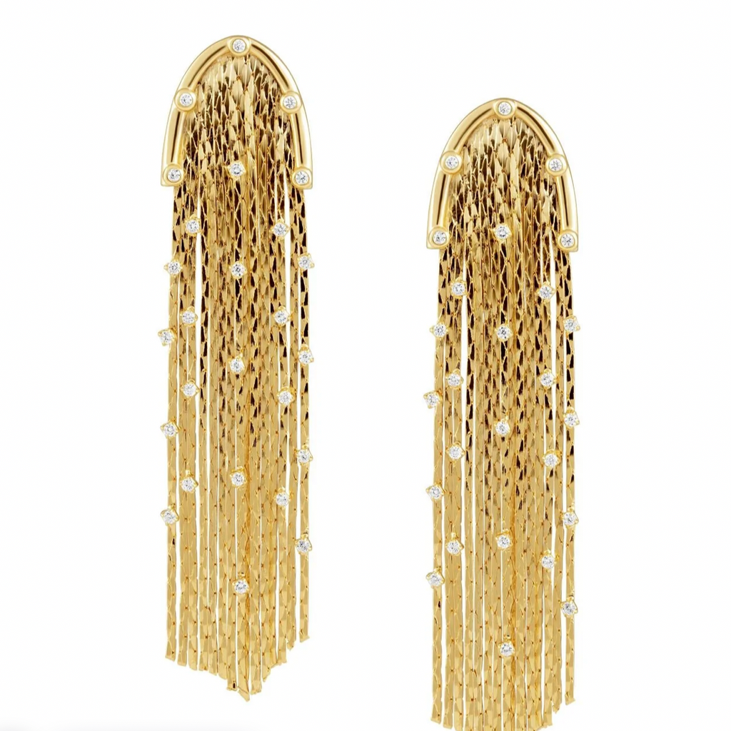 Karol Drop Earring Jewelry Sahira Gold  