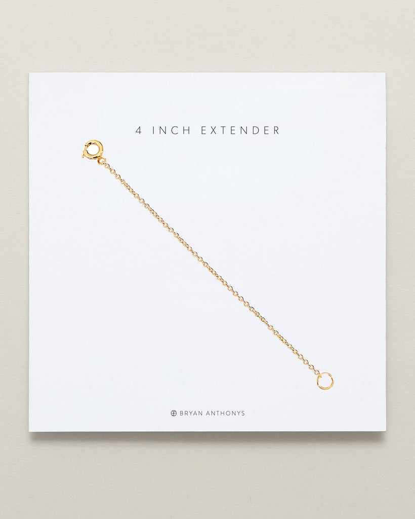 4 Inch Extender Jewelry Bryan Anthony's Gold  
