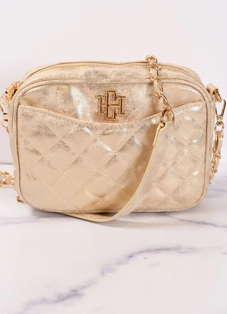 Olivia Quilted Crossbody Bags Peacocks & Pearls   