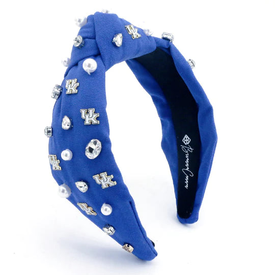 UK Logo Headband Accessories Brianna Cannon Blue  